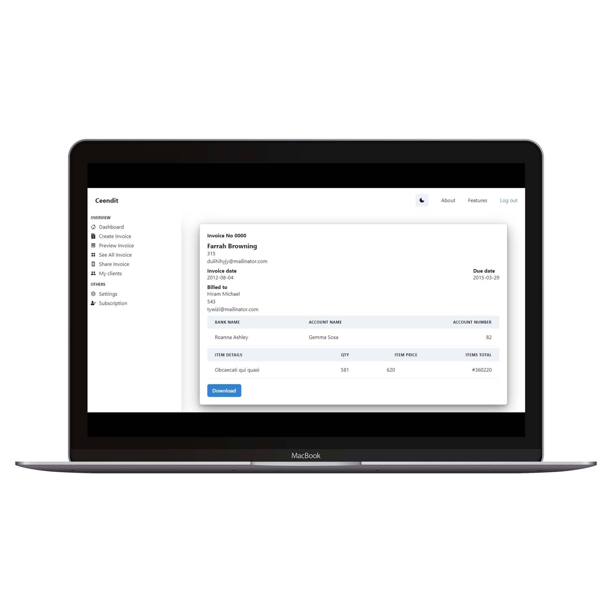 Project screenshot 1